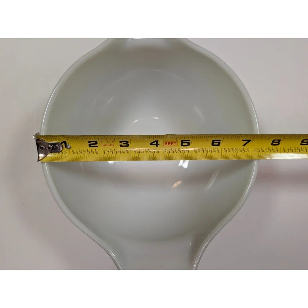 Vintage Pyrex Avocado Green Cinderella Mixing Bowl #441 1.5 Pt 7